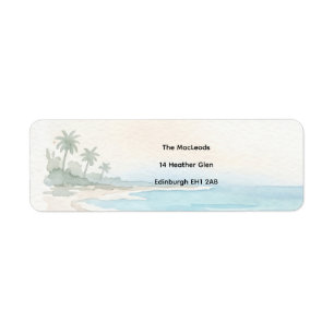 xxx return address label