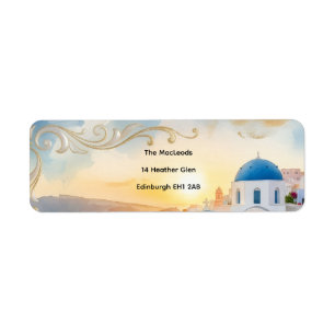 xxx return address label
