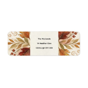 xxx return address label