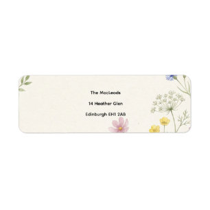 xxx return address label