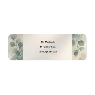 xxx return address label