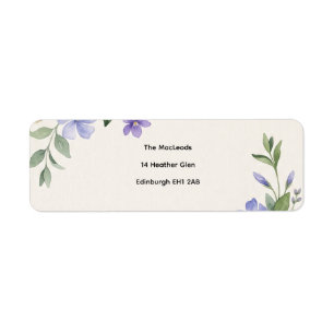 xxx return address label
