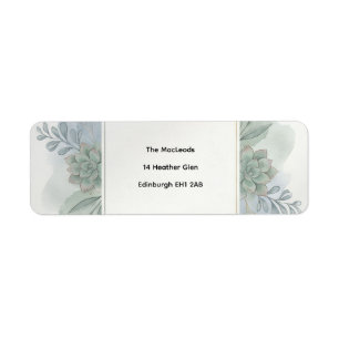 xxx return address label