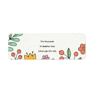 xxx return address label
