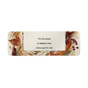 xxx return address label