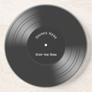 xxxxxxx Vinyl Record Coaster