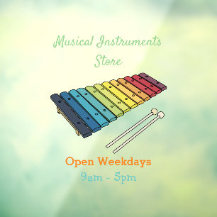 Xylophone cartoon illustration