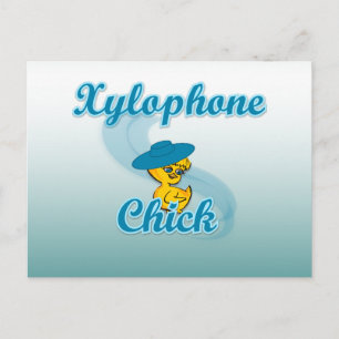 Xylophone Chick #3 Postcard