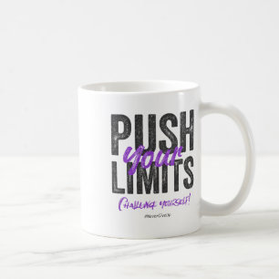 Y2k Fitness Quote Gym Training Discipline Yoga Spo Coffee Mug