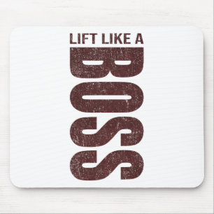 Y2k Fitness Quote Gym Training Discipline Yoga Spo Mouse Pad