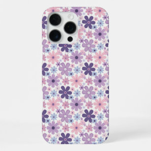 Y2K Flower Pattern iPhone 16 Pro Max Case