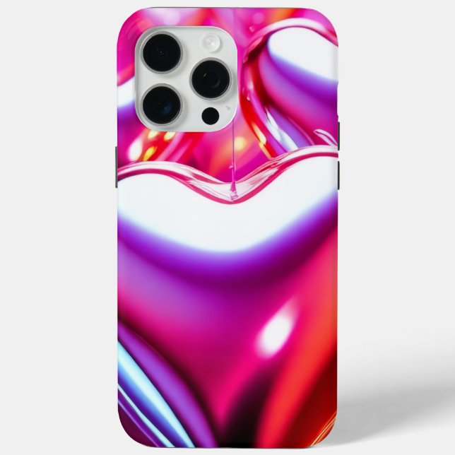 Y2K Hearts Phone Case (Back)