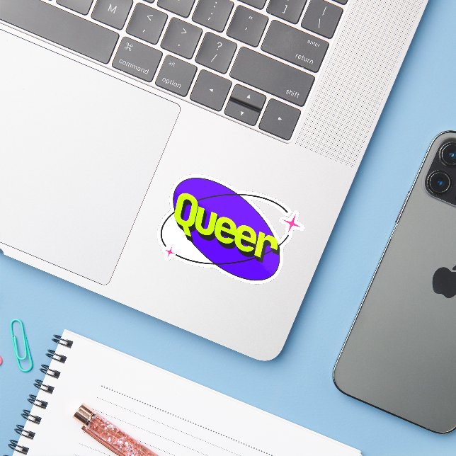 Y2K Queer Pride (Laptop w/ iPhone)