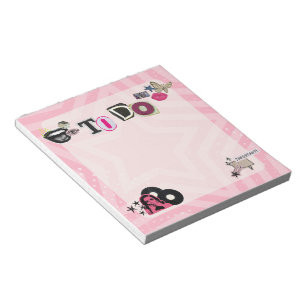 Y2K Ransom Letter Notes Notepad