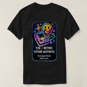 Y2K Retro-Future Aesthetic Futuristic T-Shirt