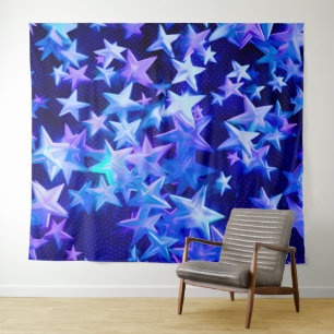 Y2K Stars Party 90s Star Shot Backdrop Tapestry
