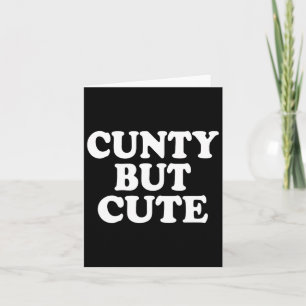 Y But Cute Family Matching Christmas 2024  Card