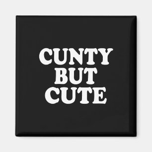 Y But Cute Family Matching Christmas 2024  Magnet