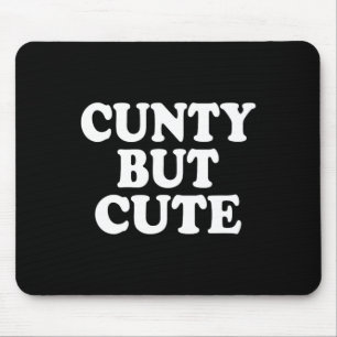 Y But Cute Family Matching Christmas 2024 Mouse Pad