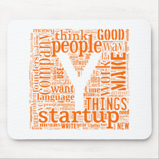 Y Combinator Mouse Pad
