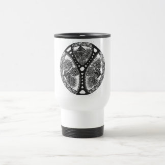 Y Doodle travel mug