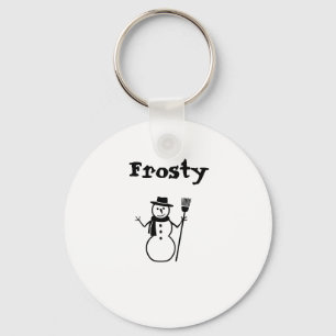 y, Frosty Key Ring