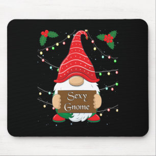 Y Gnome Matching Family Christmas Pyjamas X-mas Ho Mouse Pad
