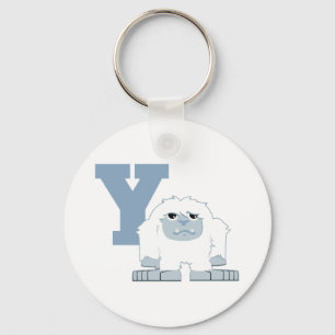Y is for Yeti Key Ring