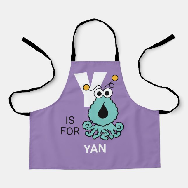 Y is for Yip-Yips | Add Your Name Apron (Front)