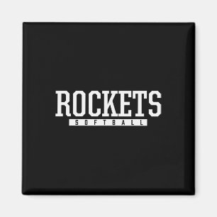 Y Rockets Softll Hs Magnet