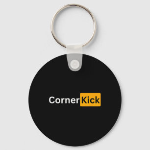 Y Soccer Footll Gifts - Corner Kick Key Ring