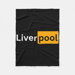Y Soccer Footll Gifts - Liverpool Fleece Blanket