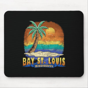 Y St. Louis Mississippi Vintage Distressed Souveni Mouse Pad