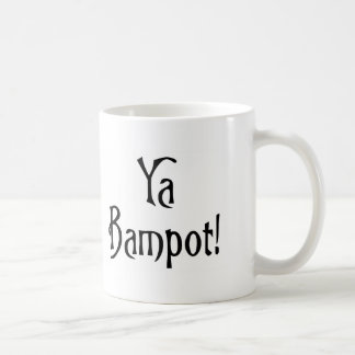 Ya Bampot funny Scottish banter patter slang Coffee Mug