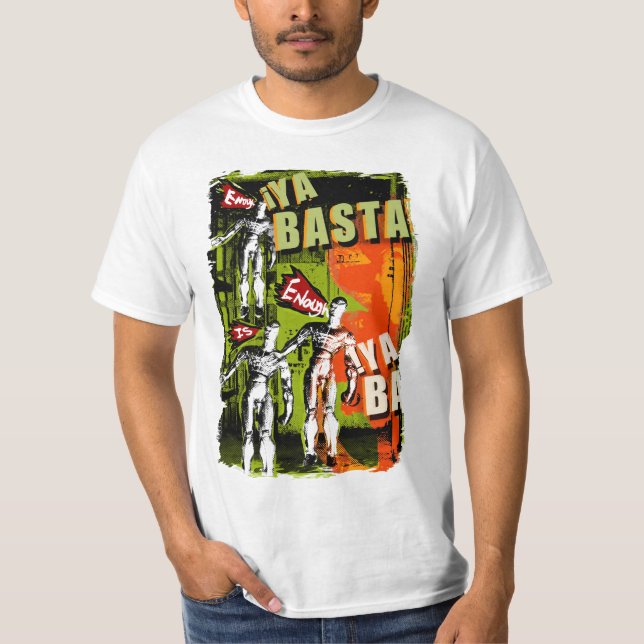 Ya basta white tee (Front)