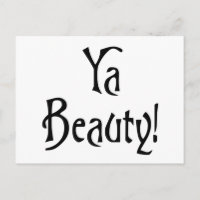 Ya Beauty Funny Scottish Saying