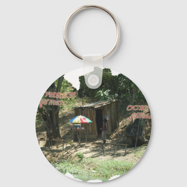 Ya Man ~ Ochos Rios Jamaica Key Ring (Front)