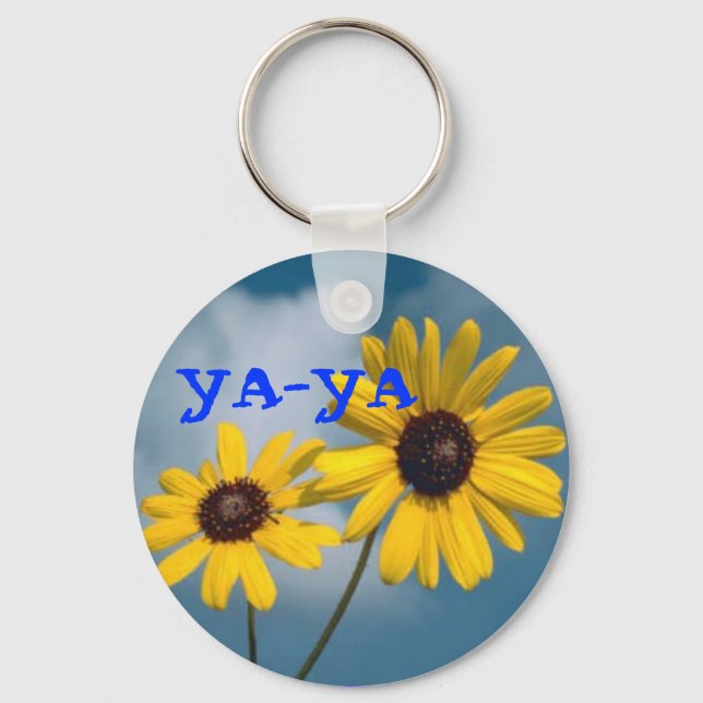 YA-YA Sunflowers Key Ring (Front)