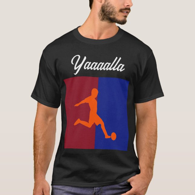 Yaaaalla Soccer T-Shirt (Front)