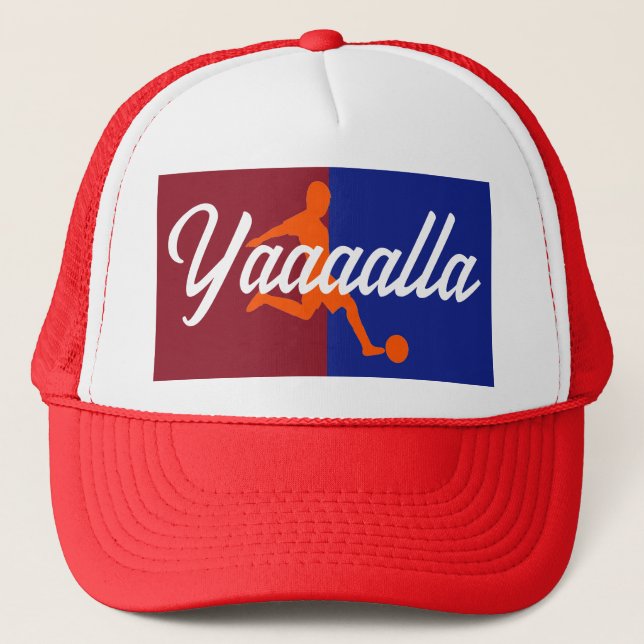 Yaaaalla Soccer Trucker Hat (Front)