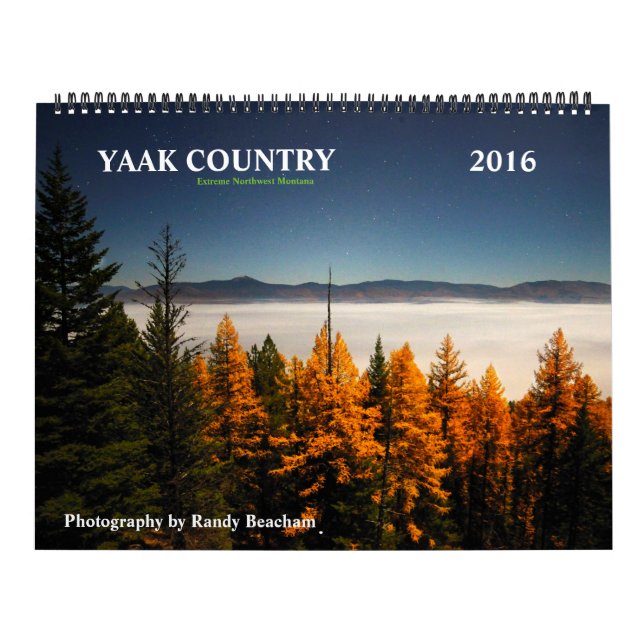 Yaak Country Calendar 2016 (Cover)