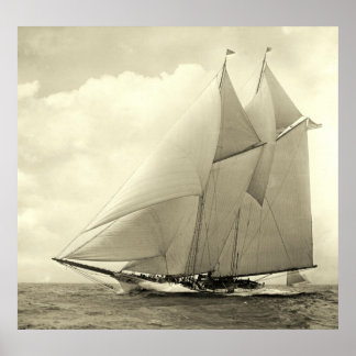 Yacht 'America' 1910 Poster