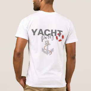 Yacht Boat Cruise Birthday Party  T-Shirt