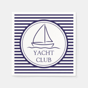 Yacht Club Napkin