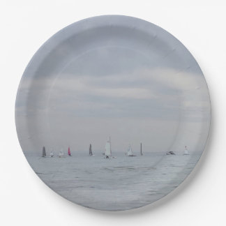 Yacht club paper plate