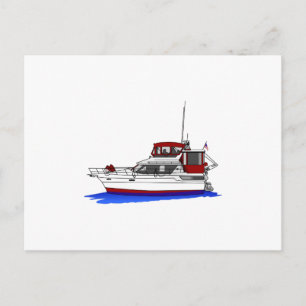 Yacht Postcard