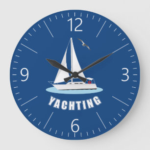 Yachting Large Clock