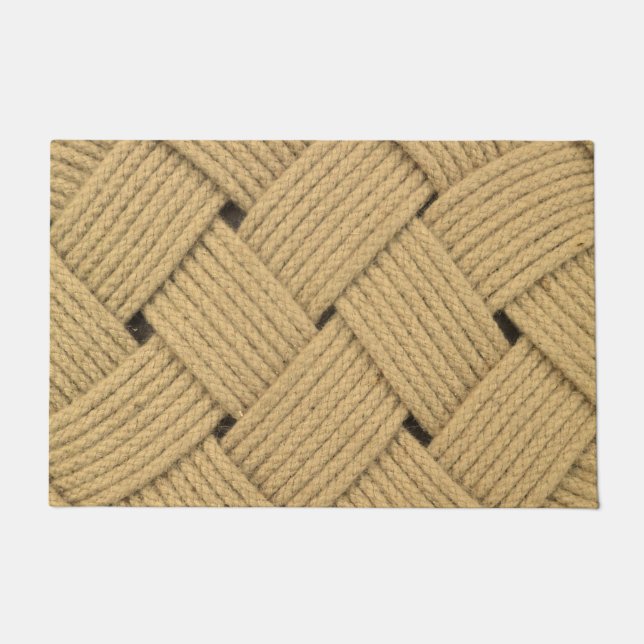 Yachting Rope Knot Ocean Plait Nautical Doormat (Front)