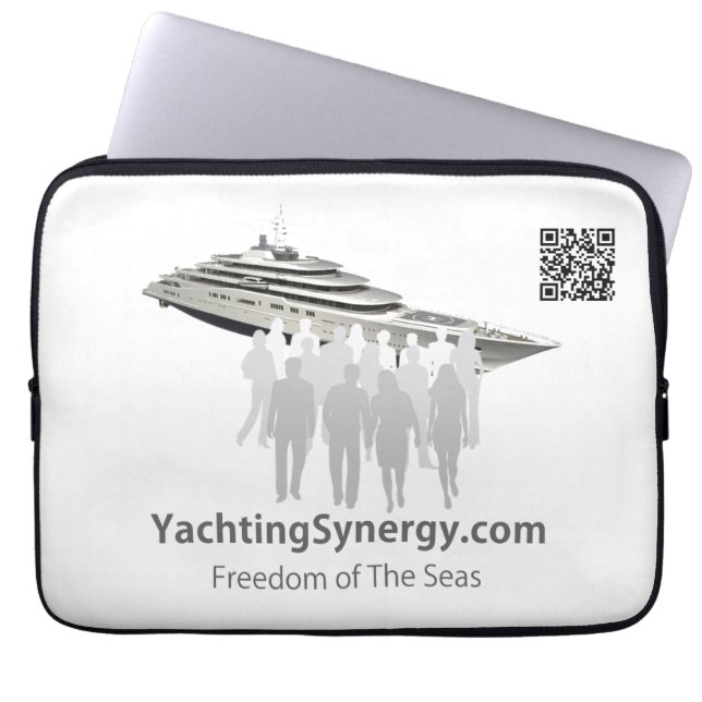 Yachting Synergy - Laptop Sleeve 13" (Front)