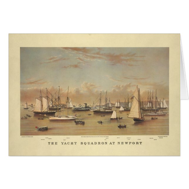 Yachts at Newport (Front Horizontal)